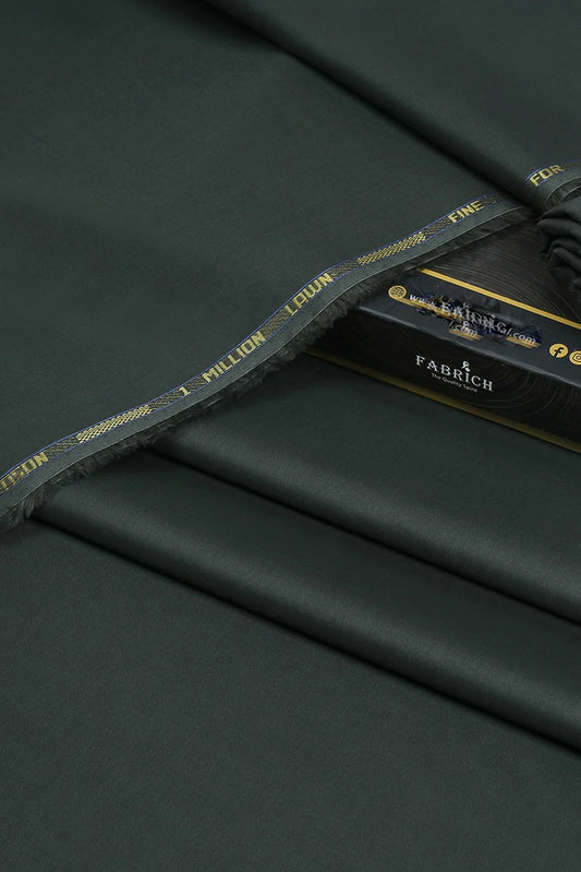 Picture of Fabrich - 1 Million Cotton Lawn - Olive - Available at Raja Sahib