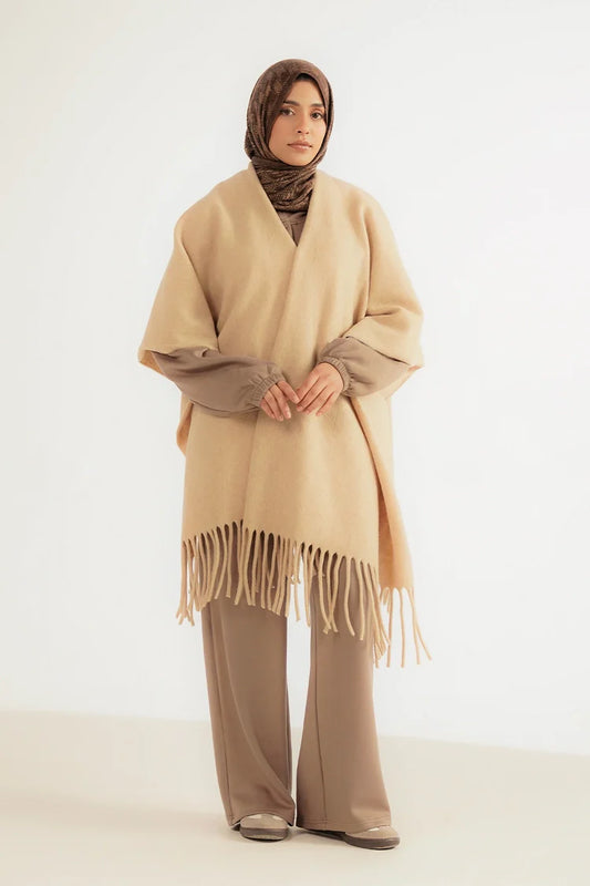 Divinely Crafted - Cape Shawls - Beige