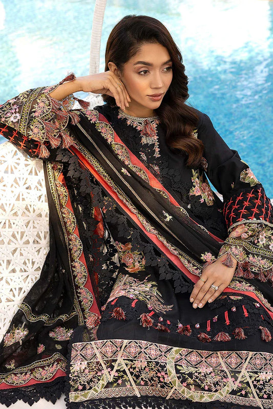 Picture of Tessa - Luxury Lawn - Onyx Eclipse - Available at Raja Sahib