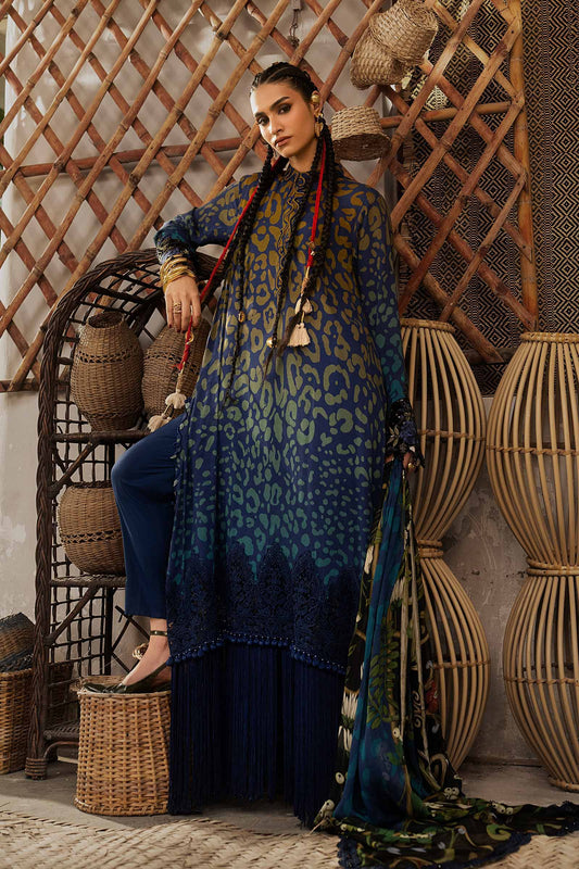 Picture of Maria B - Sounds of M Prints Fall Collection - Design 1B - Unstitched - Available at Raja Sahib