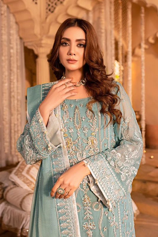 Eileen - Unstitched Luxury Chiffon - D1-Anaya