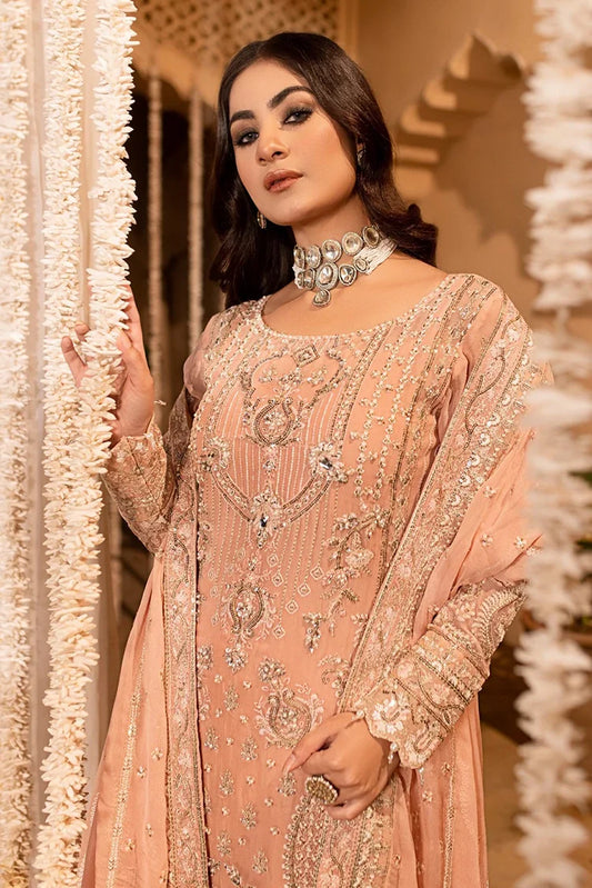 Eileen - Unstitched Luxury Chiffon - D3-Kaylee