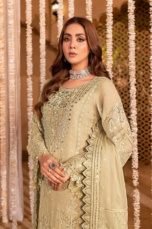 Eileen - Unstitched Luxury Chiffon - D5-Norah