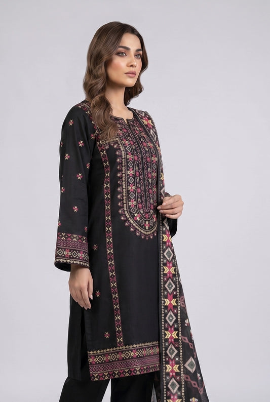 Picture of Kleren - Dastoor Embroidered Dobby - Stitched - D-04 - Available at Raja Sahib