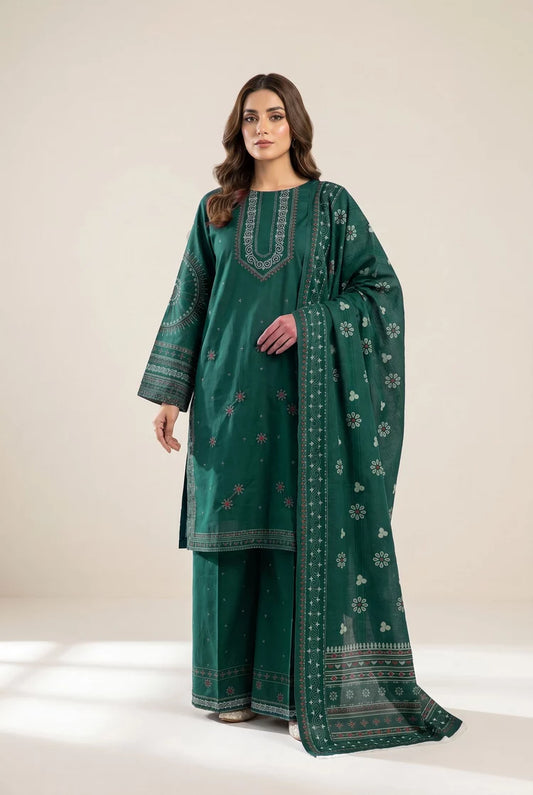 Kleren - Dastoor Embroidered Dobby - Stitched - D-05