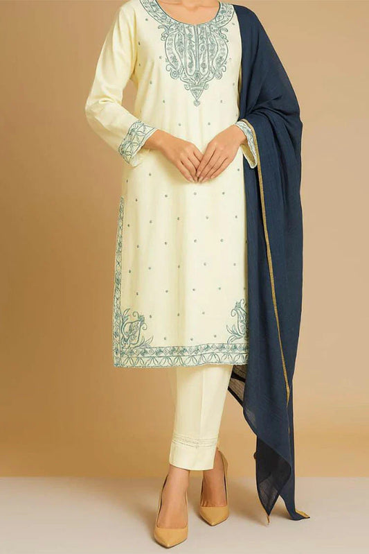Picture of 6Teen - 3 Piece - Embroidered Lawn Suit - Available at Raja Sahib