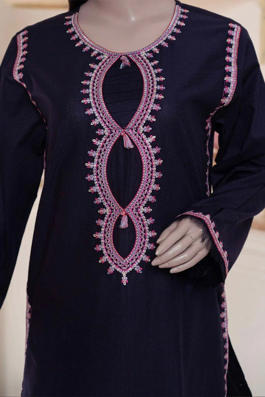 Picture of 6Teen - 3 Piece - Embroidered Lawn Suit - Available at Raja Sahib