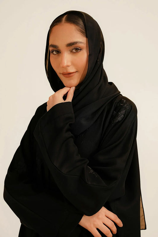Picture of Divinely Crafted - Basic Embroidered Set - Black - Available at Raja Sahib