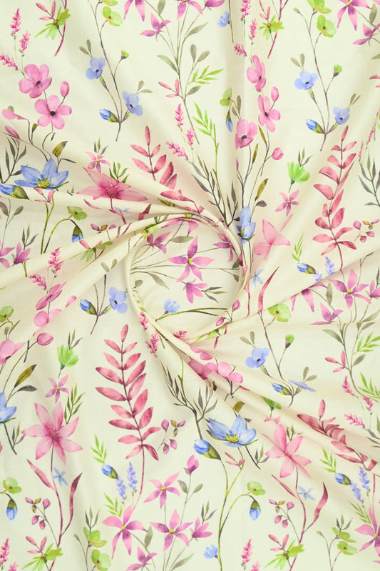 Picture of Ellena - 1-PC Unstitched Printed Cambric Kurti - Available at Raja Sahib