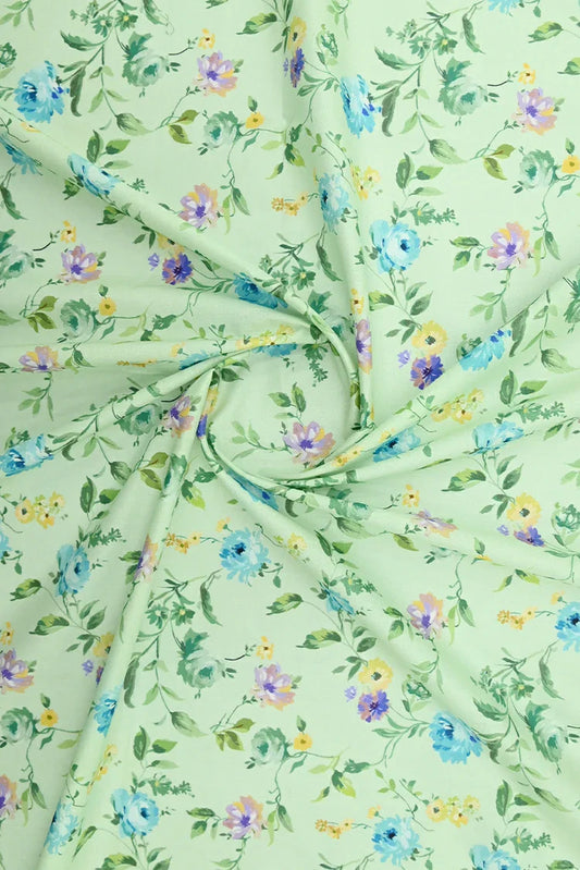 Picture of Ellena - 1-PC Unstitched Printed Cambric Kurti - Available at Raja Sahib