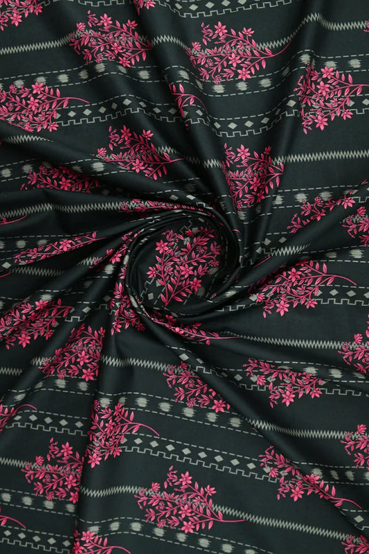 Picture of Ellena - 1-PC Unstitched Printed Cambric Kurti - Available at Raja Sahib