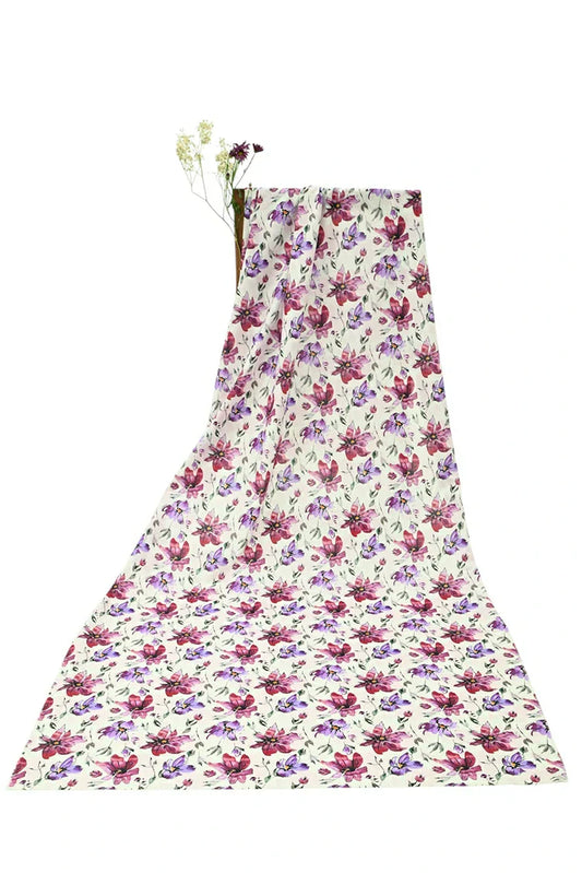 Picture of Ellena - 1-PC Unstitched Printed Cambric Kurti - Available at Raja Sahib