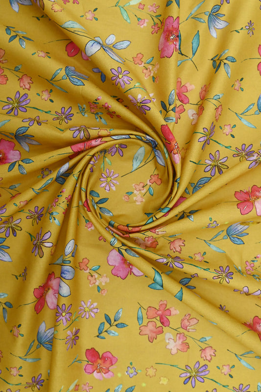Picture of Ellena - 1-PC Unstitched Printed Cambric Kurti - Available at Raja Sahib