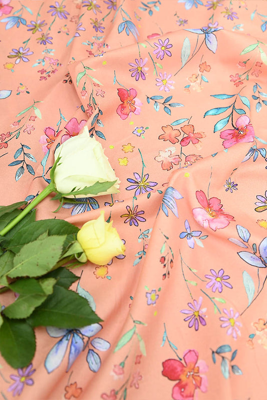 Picture of Ellena - 1-PC Unstitched Printed Cambric Kurti - Available at Raja Sahib