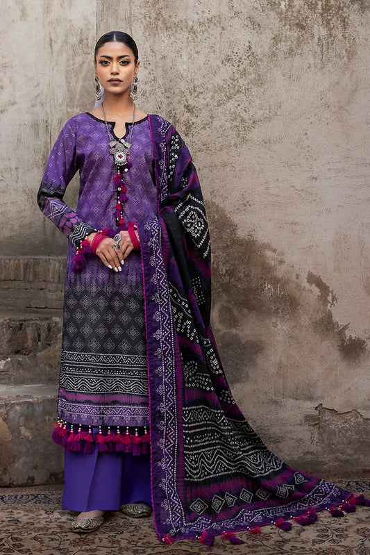 Picture of Ellena - 3-PC Unstitched Printed Lawn Suit - Available at Raja Sahib