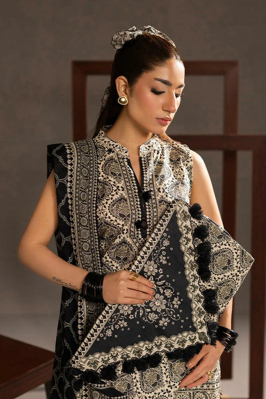 Picture of Ellena - 3-PC Unstitched Printed Lawn Suit - Available at Raja Sahib