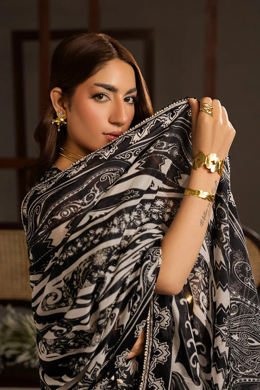 Picture of Ellena - 3-PC Unstitched Printed Lawn Suit - Available at Raja Sahib
