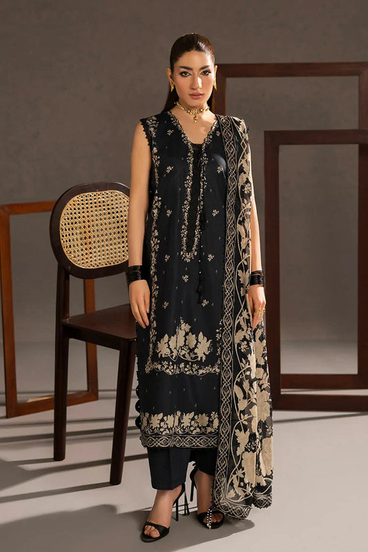 Picture of Ellena - 3-PC Unstitched Printed Lawn Suit - Available at Raja Sahib