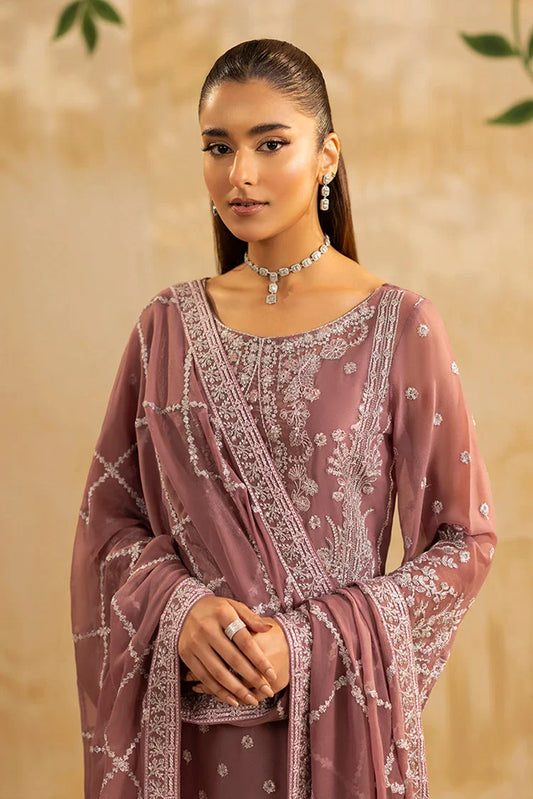Picture of Eileen - Riwayat Chiffon Collection - C11 - Camilla Lilac - Available at Raja Sahib