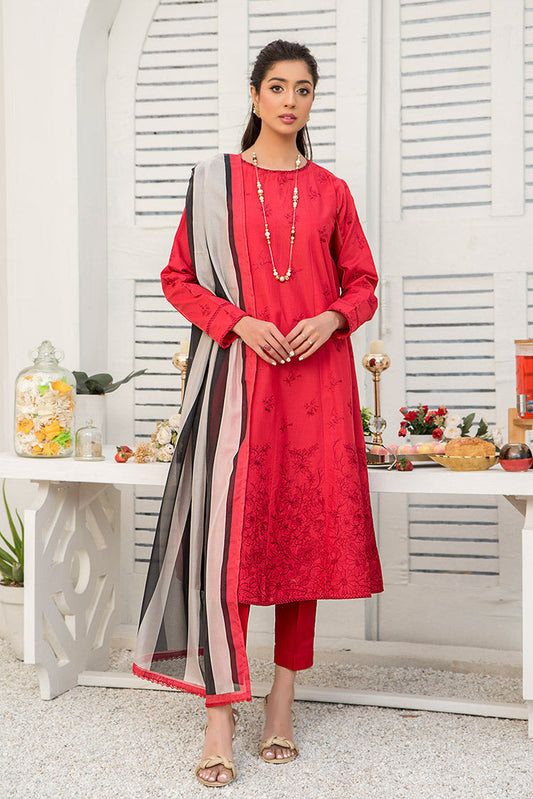 Picture of Ellena - 3-PC Stitched Embroidered Suit - Available at Raja Sahib
