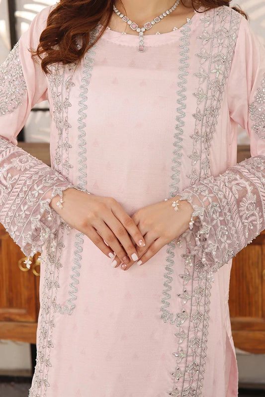 Picture of Tasneem Shamim - Zumra Luxury Festive - Seljan | Jacquard | 3-Piece MTO - Available at Raja Sahib