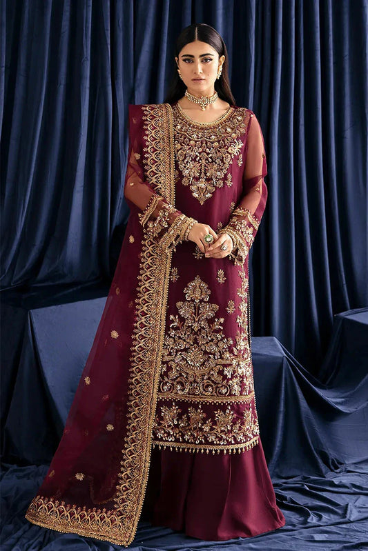 Picture of Fabiha Fatima - Zebaish Wedding Collection - Raya - Available at Raja Sahib