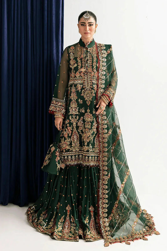 Picture of Fabiha Fatima - Zebaish Wedding Collection - Aurora - Available at Raja Sahib