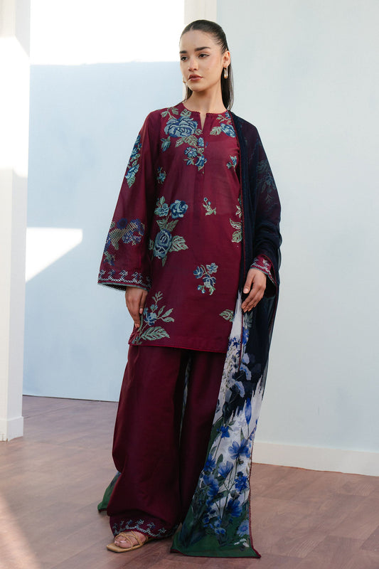 Picture of Zara Shahjahan - Coco Lawn Collection - FREYA-4B - Available at Raja Sahib