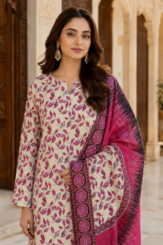 Picture of Kleren - Digital Printed Doria Lawn - F-25 - Unstitched - Available at Raja Sahib