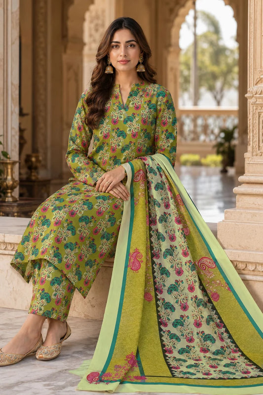 Picture of Kleren - Digital Printed Doria Lawn - F-28 - Unstitched - Available at Raja Sahib