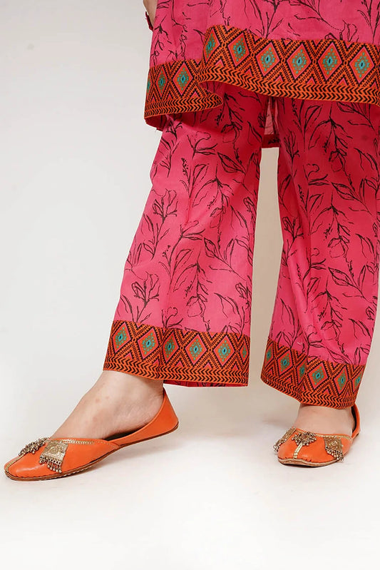 Picture of Senorita - Girls Eid Dress - Casual 2 Piece Suit - Cotton Lawn Printed - GAC-03478 - Available at Raja Sahib