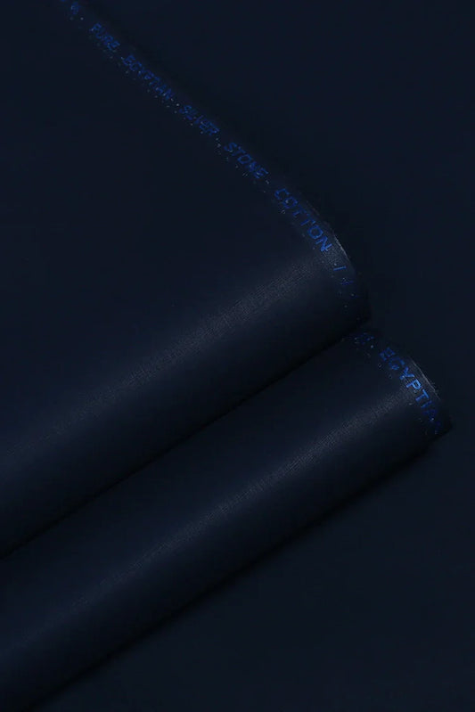 Fabrich - Men's Unstitch Pima Cotton Kameez Shalwar - Navy