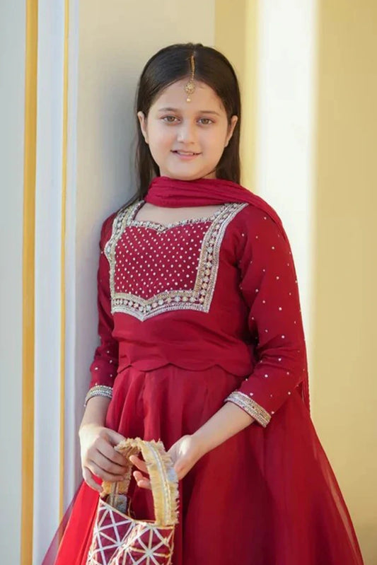 Picture of Fairy Queen - 3 Piece - Gulrukh - Available at Raja Sahib