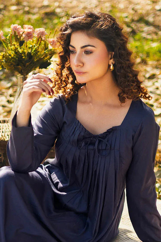 Picture of Hada - Threaded Tales - Indigo - Available at Raja Sahib