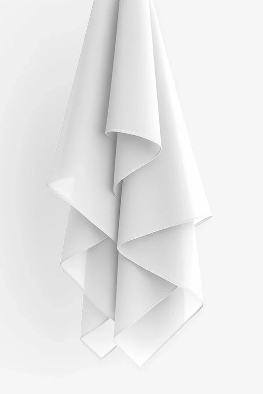 Picture of Divinely Crafted - Hijab Chiffon - White - Available at Raja Sahib