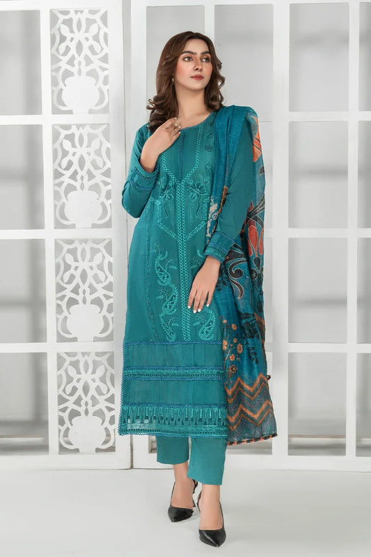 Picture of Imran Aftabs - Lawn - 3 Piece - IALC-UF-23 - Available at Raja Sahib