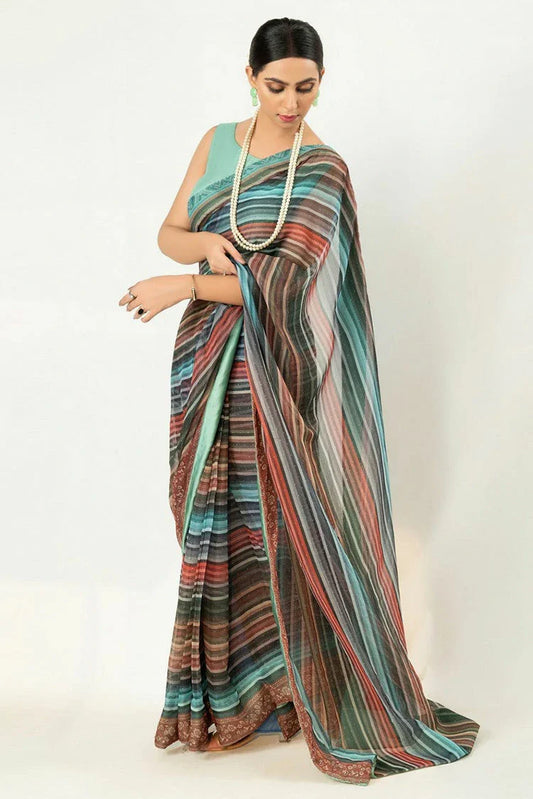 Picture of Imran Aftabs - Nova Saree Collection - IASC 09 - Available at Raja Sahib