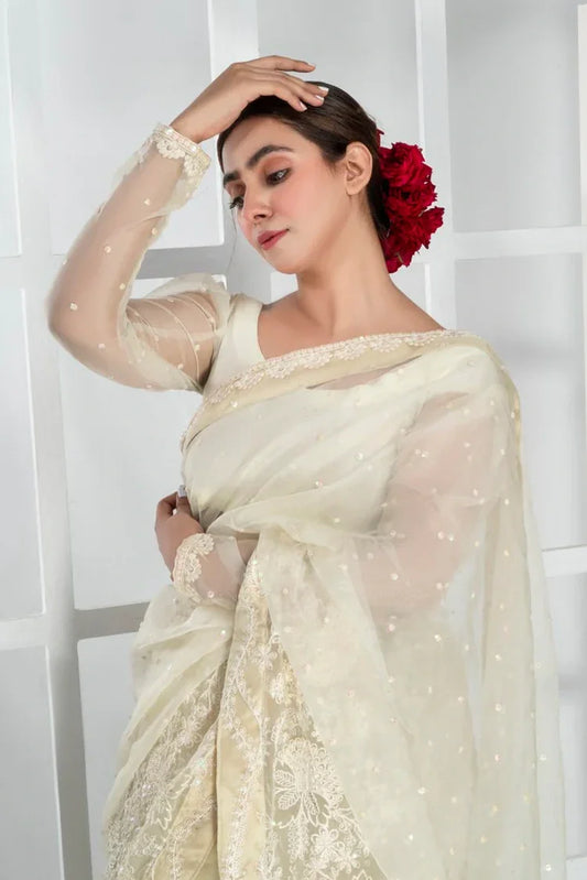 Imran Aftabs - Lux Saree Collection - IASC 32