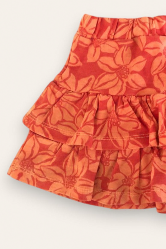 Picture of Ixample - Girls Floral Jersey Skirt - Available at Raja Sahib