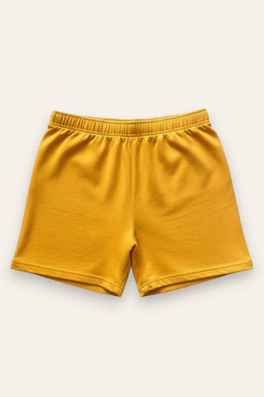 Picture of Ixample - Yellow Terry Shorts - Available at Raja Sahib