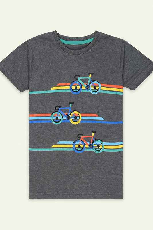 Ixample - Dark Grey Bicycle Tshirt