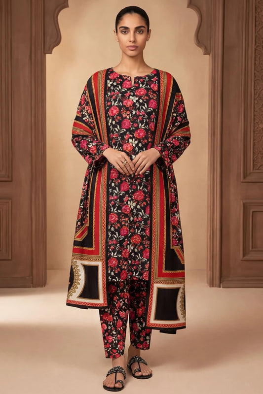 Kleren - Printed Lawn - I-34 - Unstitched