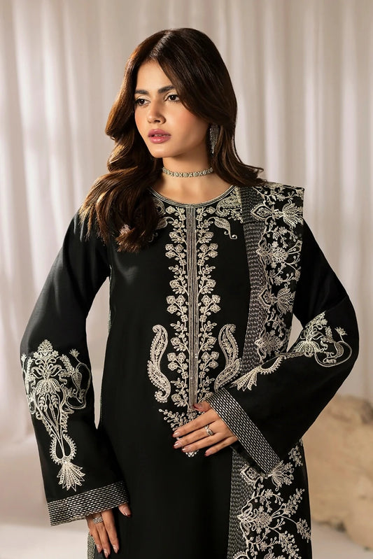 Picture of Jamnii - Silk Atelier - Midnight Bow - Available at Raja Sahib