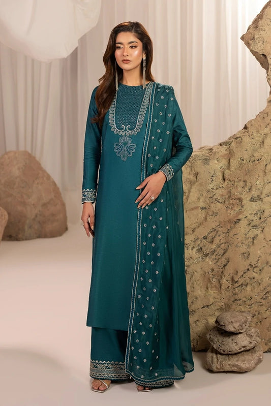 Picture of Jamnii - Silk Atelier - Oceanette - Available at Raja Sahib