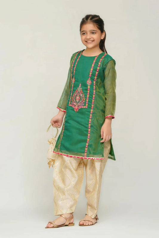 Picture of Bonitaestilo - Bloom Festive - Charming Green - K0005 - Available at Raja Sahib