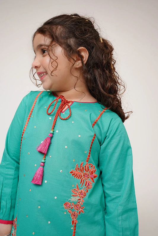 Picture of Senorita - Kids Casual Dress - Casual 2 Piece Suit - KAC-03431 - Available at Raja Sahib