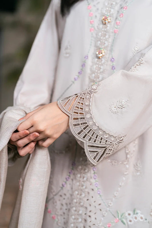 Picture of Kaanthaa - Unstitched Embroidered Suit - 3 Piece - Gul Bagh - Available at Raja Sahib