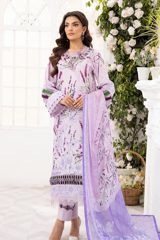 Picture of Tessa - Khunak - Purple Bloom - Available at Raja Sahib