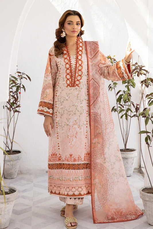 Picture of Tessa - Khunak - Peach Perfection - Available at Raja Sahib