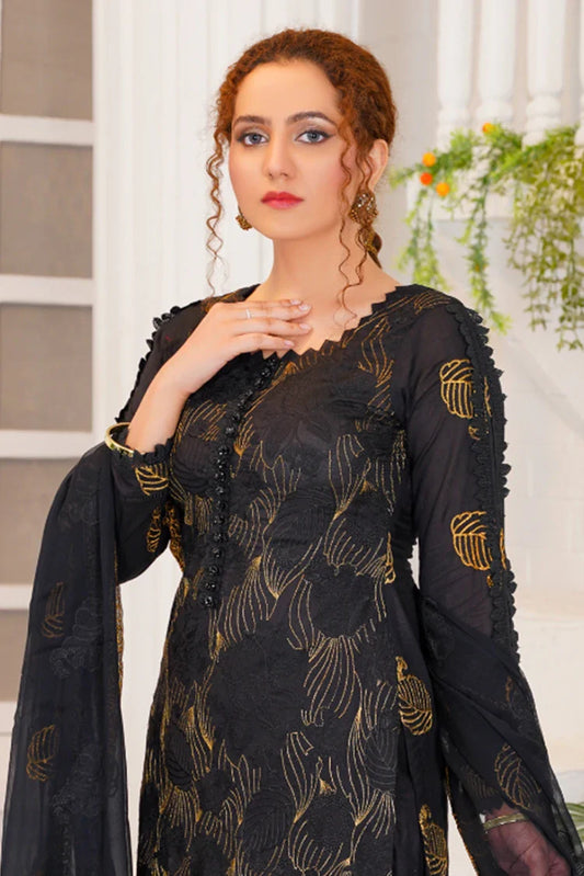 Picture of Threads & Weaves - 3 Pc Embroidered Lawn Suit - L23109 - Available at Raja Sahib